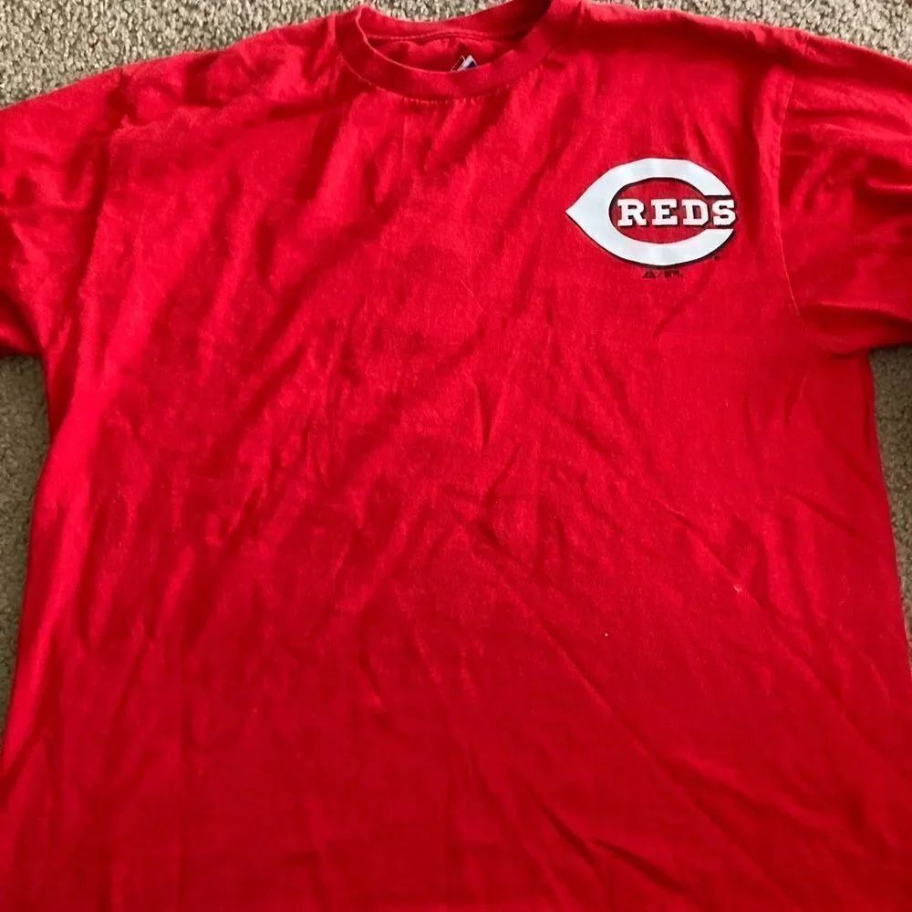 Mens MLB Cincinnati Reds Baseball Cozart Tshirt